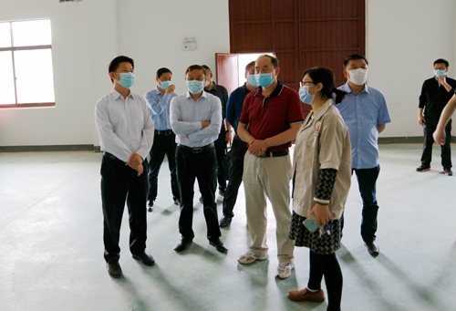 纪道清调研工业企业复工达产情况