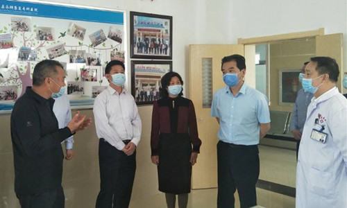 朱志斌来房调研残疾人脱贫攻坚工作