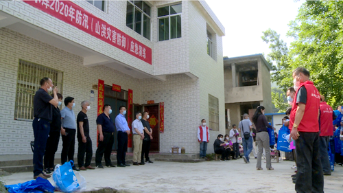 我县开展水库防汛抢险应急演练