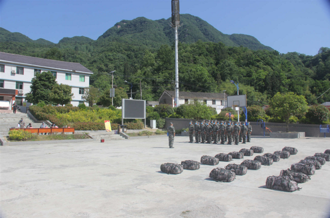 沙河乡：基干民兵点出精气神 验出战斗力
