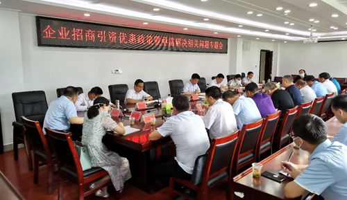 纪道清强调：进一步优化营商环境 有力有效服务企业