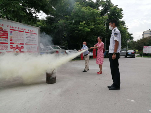 城关镇财政所：开展消防安全知识培训  防患于未“燃”