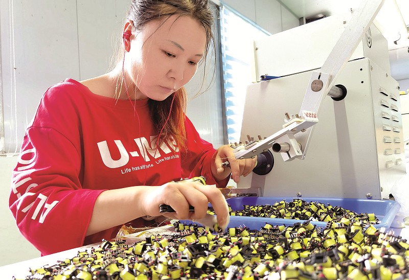 就近就业增收致富