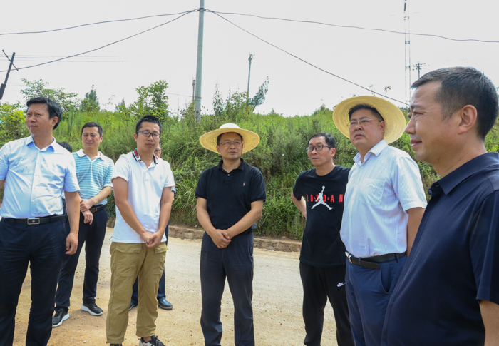 蔡贤忠调研循环经济产业园再生铜循环利用项目建设