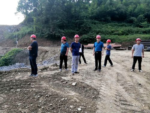 S318省道重点控制性工程石家湾隧道开工建设