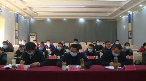 我县组织收听收看全省2021年春运工作部署视频会议