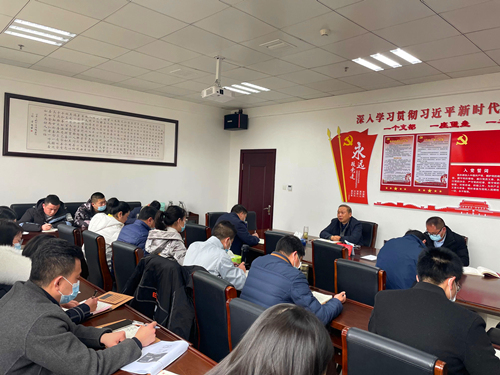 县委宣传部理论学习中心组开展1月集中学习