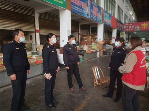 城管执法局：开展集贸市场专项检查 树牢安全生产红线意识