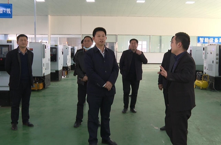 纪道清调研督导企业复工复产工作