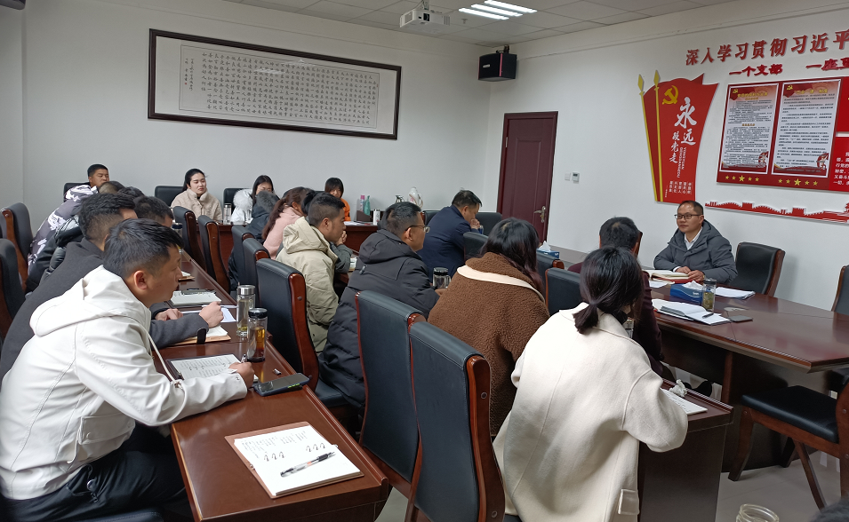 县委宣传部理论学习中心组开展3月集中学习