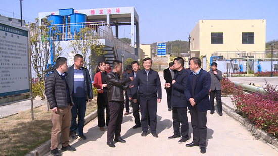 曹明权来我县调研生态环境保护工作