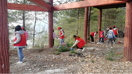 九道乡：党员团员 “1+1” 志愿服务进村居