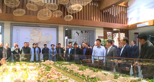 茅箭区党政考察团一行来我县考察