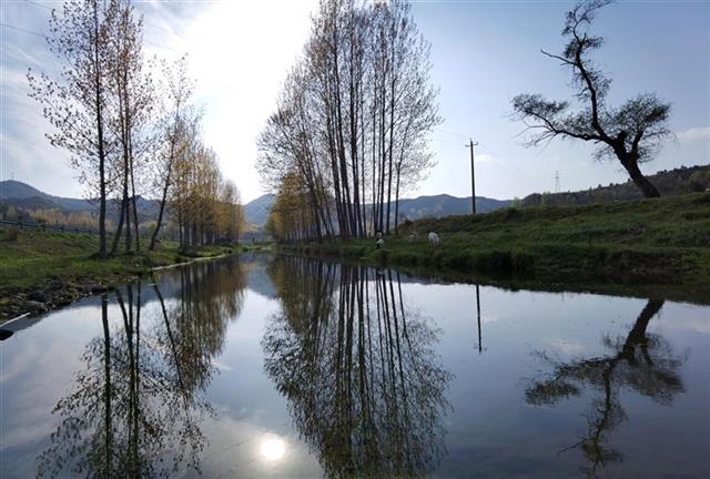 房县马尾河水清“如镜”