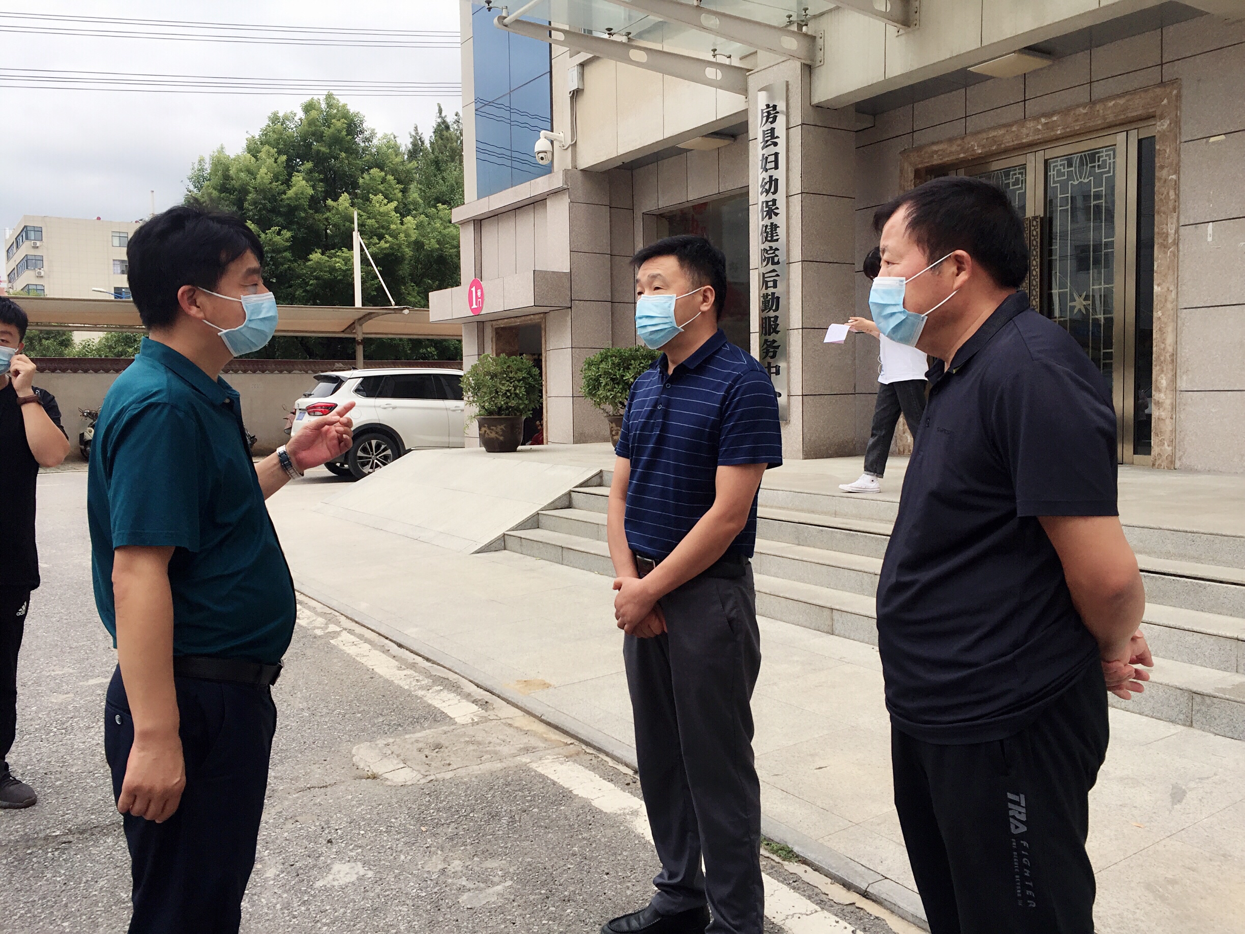 市疫情防控督导组来我县督导复工复产工作