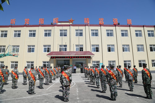 我县54名新兵将奔赴军营