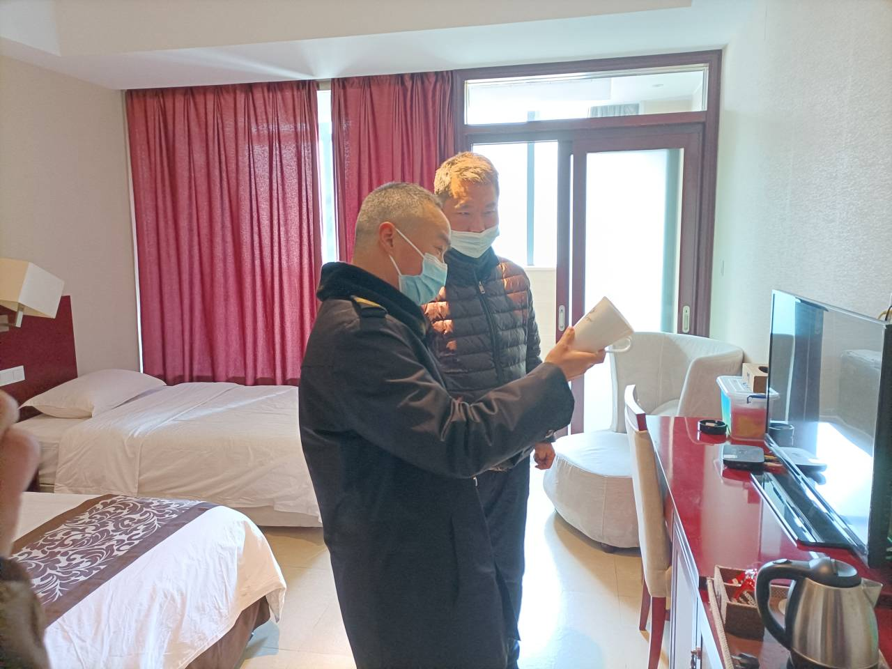 县卫生健康执法大队开展节前重点场所监督