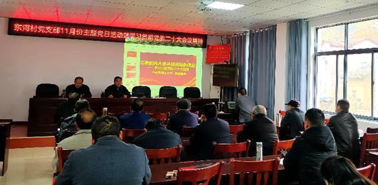 大木厂镇东河村：以党的二十大精神为指引   推进乡村振兴步伐