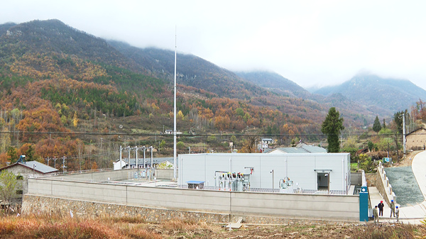 房县万峪35千伏变电站正式投产送电