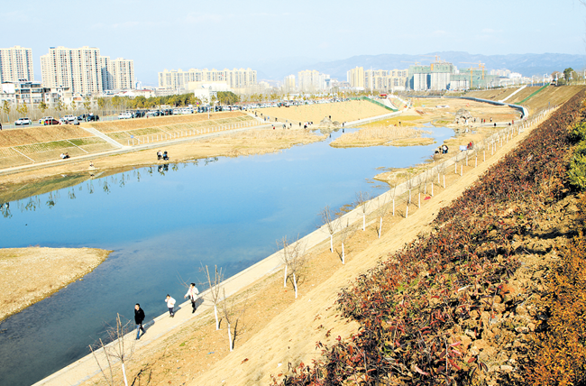 治河护水保安澜