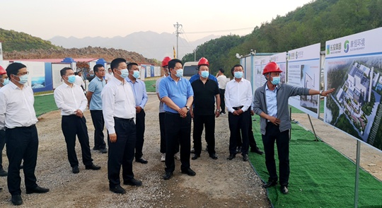 省生态环境保护监察专员冯安龙调研房县环保督察问题整改工作