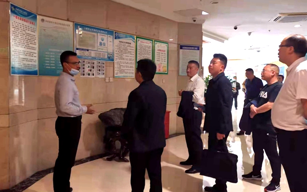 县创文考察组赴张湾区考察学习文明城市创建工作