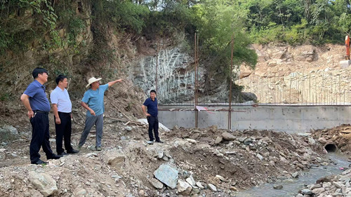 尹吉甫镇：多措并举应对强降雨天气