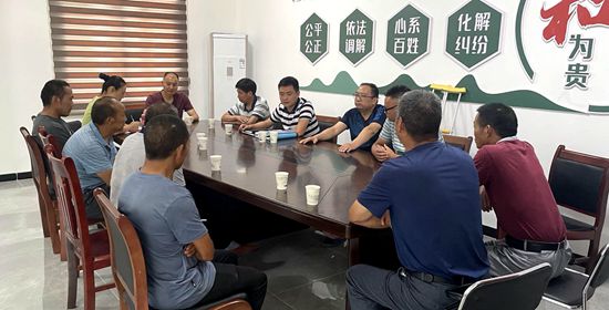 白鹤司法所：抓好人民调解工作   筑牢维稳第一道防线