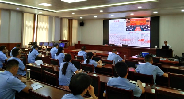 县应急管理局：学习省党代会精神推进巡察反馈问题整改