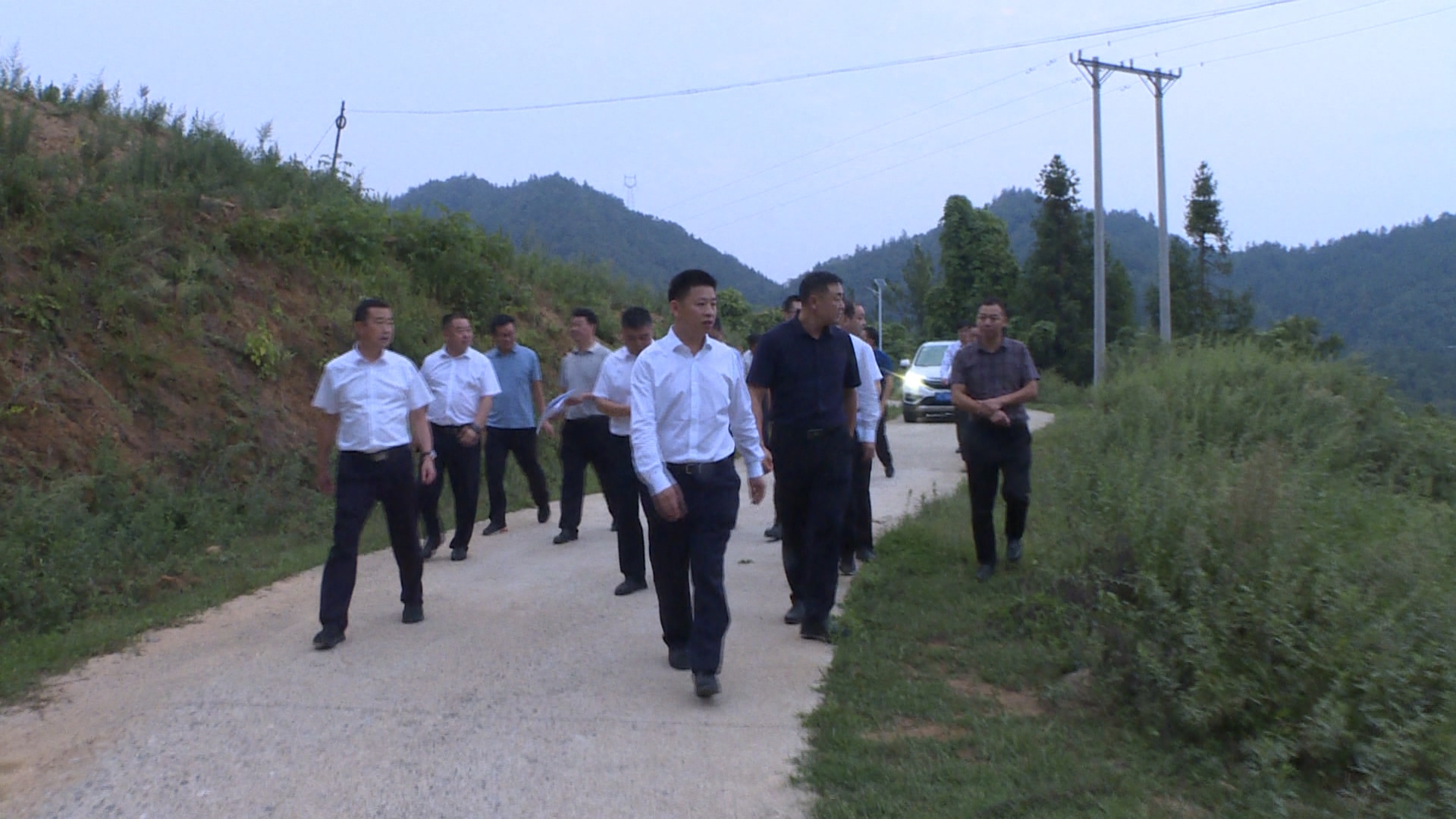 纪道清到磨石沟建筑石材矿开发项目调研