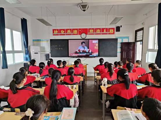 青峰初中开展2022年度“新时代好少年”学习宣传活动