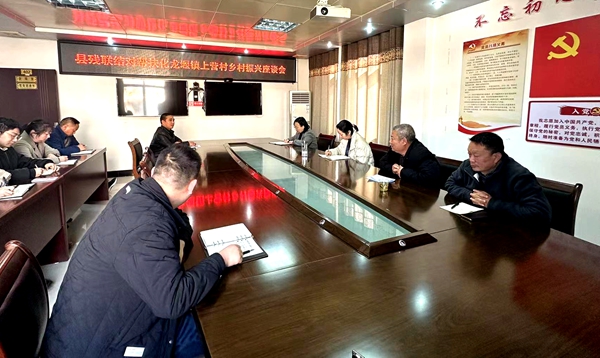 县残联举行结对帮扶化龙镇上营村乡村振兴座谈会