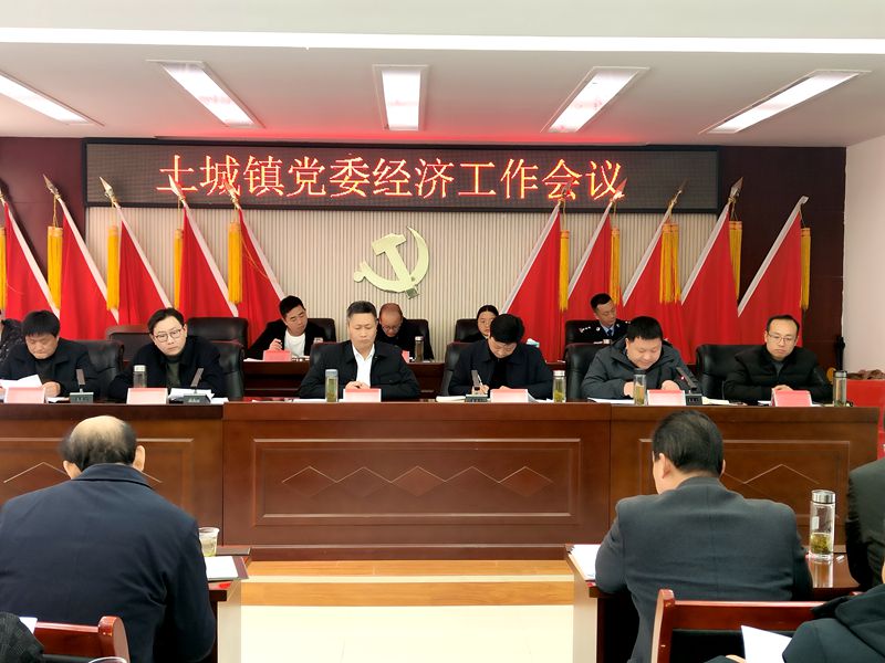 土城镇召开2023年经济工作会议