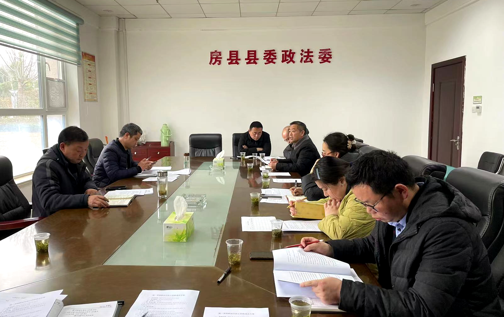 房县政法系统召开第一季度政法宣传工作推进会