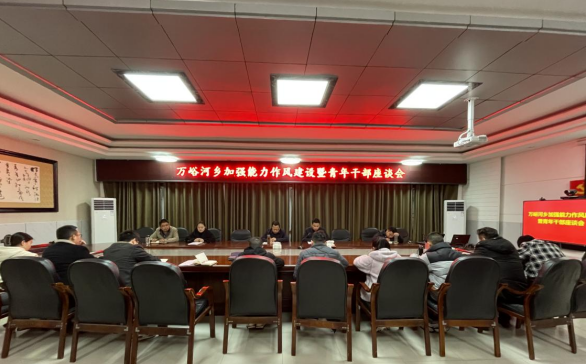 【能力作风建设在行动】万峪河乡开展年轻干部座谈会 共话发展促成长