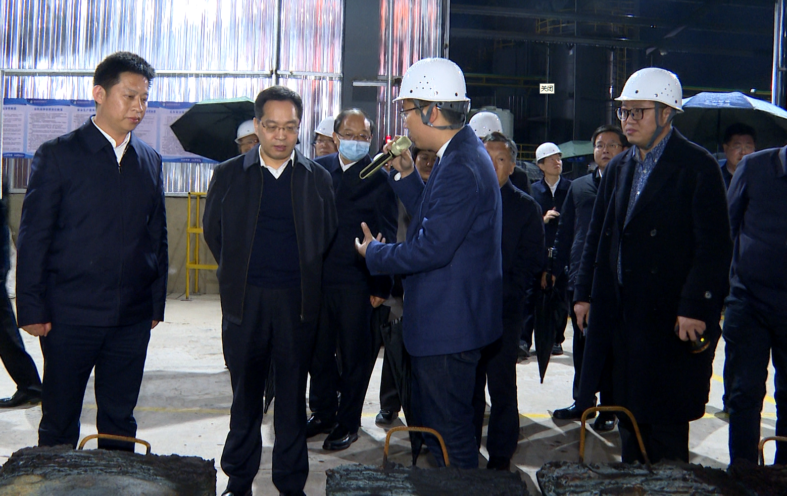 全市2023年一季度重点项目拉练活动来房县参观