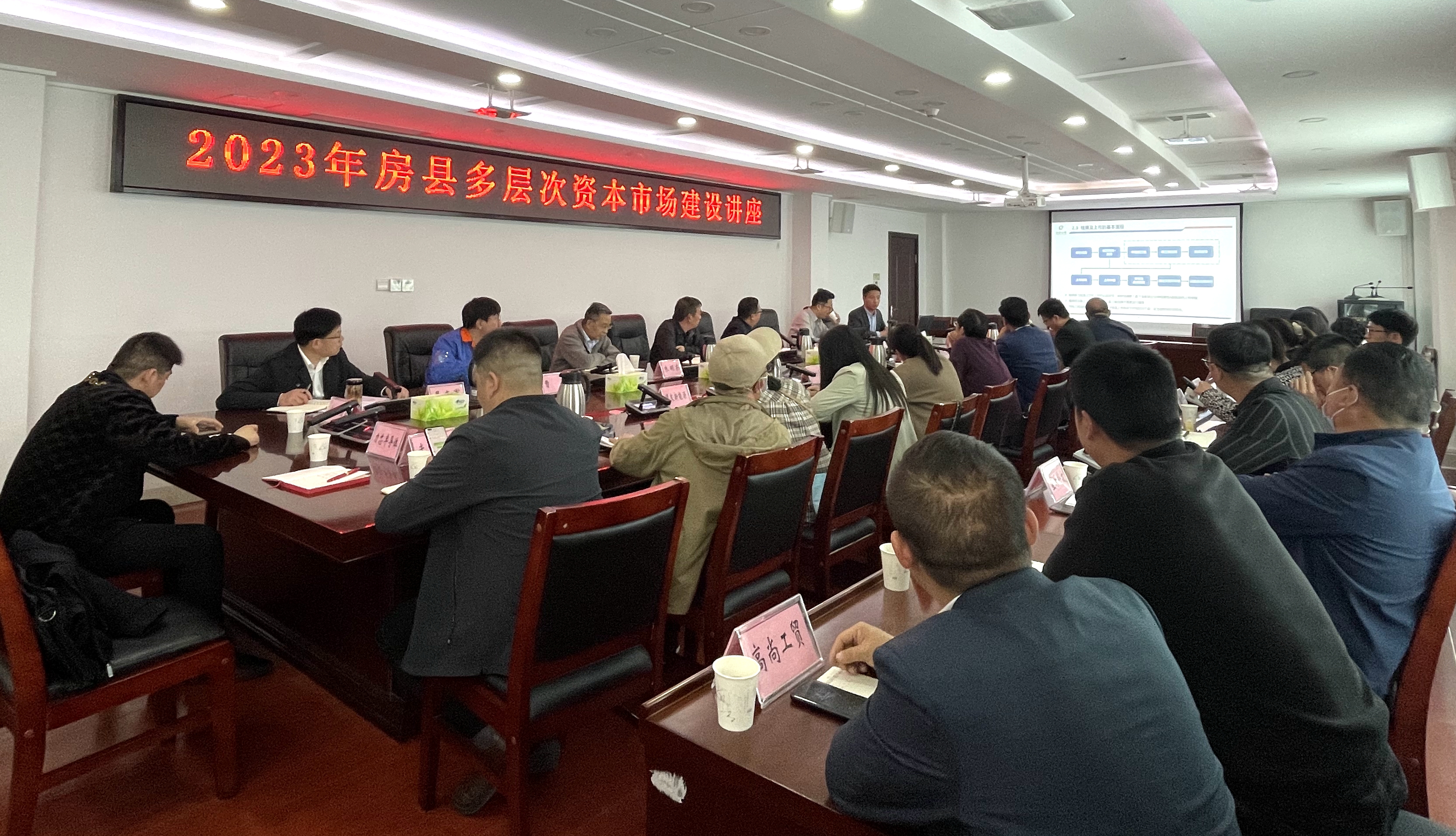 房县举行2023年多层次资本市场建设讲座