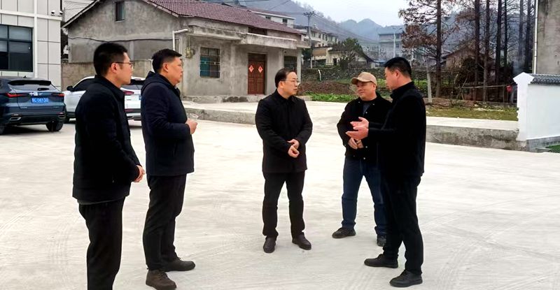 市公共检验中心到大木厂镇调研“三大行动”和乡村振兴工作