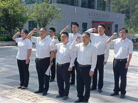 大木厂镇财政所：缅怀革命先烈  传承红色基因