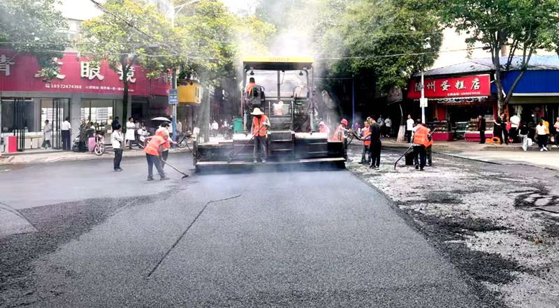 县住建局：补齐市政短板 夯实民生基石