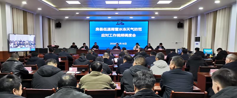 谢晓鸣强调：全力以赴做好全县低温雨雪冰冻天气防范应对工作