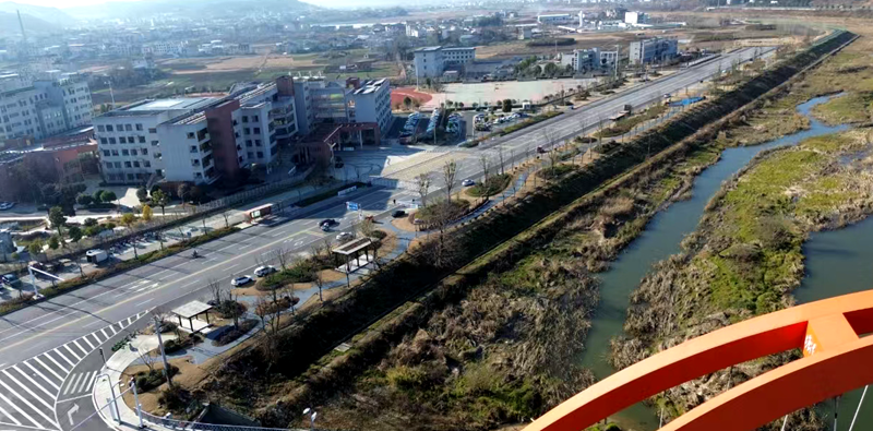 房县新增一处生态景观精品口袋公园